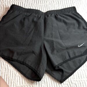 Nike Women's Gray/Black Running Shorts